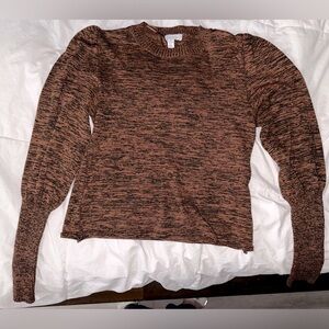 Topshop rust coloured top